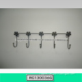 Wrought Iron Wall Mounted Coat Hooks Home Decor Cheap